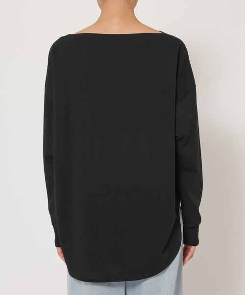 BARNYARDSTORM（バンヤードストーム）の「BARNYARDSTORM / サイドタックプルオーバー / マシンウォッシャブル（Tシャツ/カットソー・レディース・ホワイト/ブラック・FREE）」の12枚目の写真