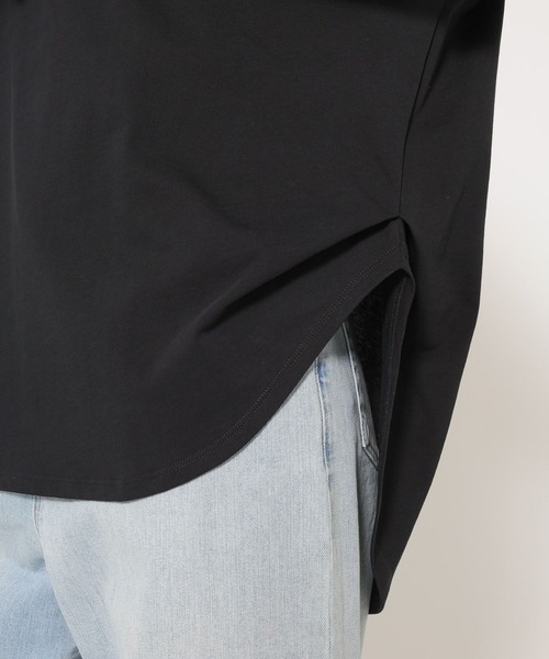 BARNYARDSTORM（バンヤードストーム）の「BARNYARDSTORM / サイドタックプルオーバー / マシンウォッシャブル（Tシャツ/カットソー・レディース・ホワイト/ブラック・FREE）」の6枚目の写真