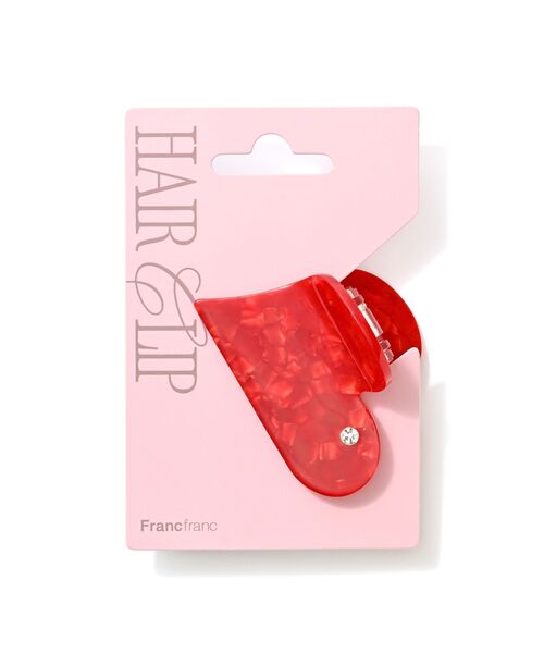 Francfranc(フランフラン)の「ハート ヘアクリップ レッド ヘアアクサリー 髪留め ヘア小物(その他小物・レディース・レッド・FREE)」の6枚目の写真