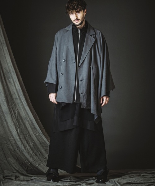 NO ID.(ノーアイディ)の「【NO ID.】Wide Wrap Trousers / ワイド ラップ トラウザーズ(その他パンツ・メンズ・ブラック/その他23・1/2)」の6枚目の写真