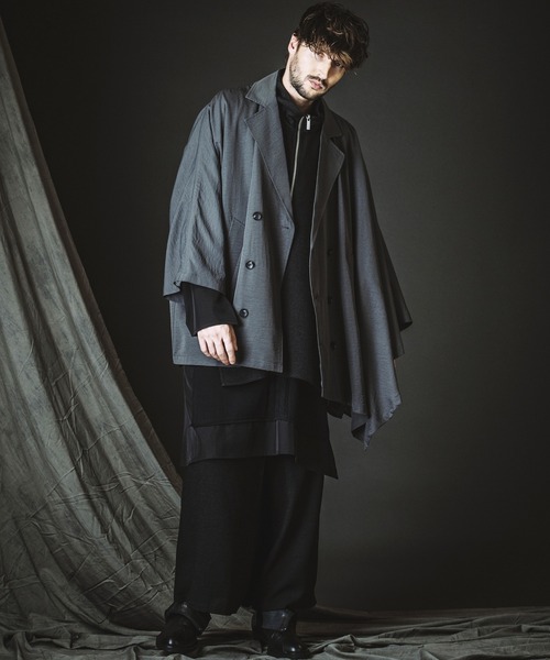 NO ID.(ノーアイディ)の「【NO ID.】Wide Wrap Trousers / ワイド ラップ トラウザーズ(その他パンツ・メンズ・ブラック/その他23・1/2)」の8枚目の写真