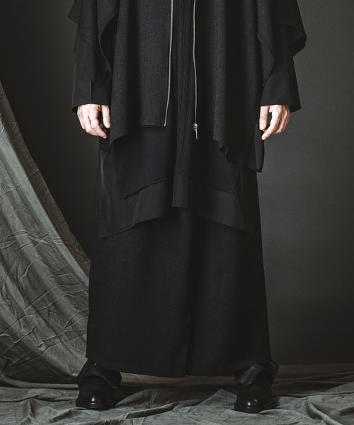 NO ID.(ノーアイディ)の「【NO ID.】Wide Wrap Trousers / ワイド ラップ トラウザーズ(その他パンツ・メンズ・ブラック/その他23・1/2)」の12枚目の写真