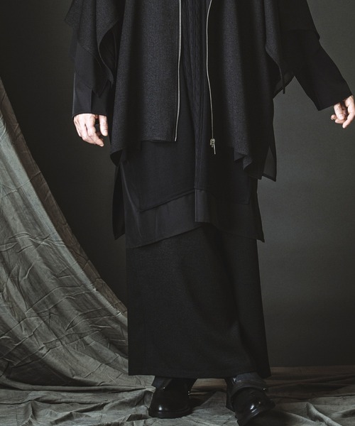 NO ID.(ノーアイディ)の「【NO ID.】Wide Wrap Trousers / ワイド ラップ トラウザーズ(その他パンツ・メンズ・ブラック/その他23・1/2)」の13枚目の写真