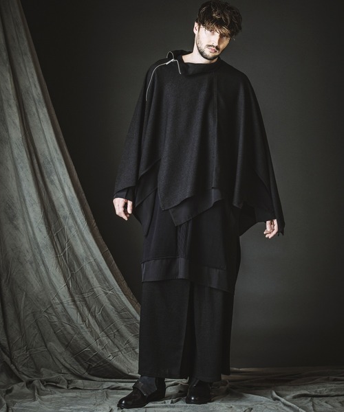 NO ID.(ノーアイディ)の「【NO ID.】Wide Wrap Trousers / ワイド ラップ トラウザーズ(その他パンツ・メンズ・ブラック/その他23・1/2)」の21枚目の写真