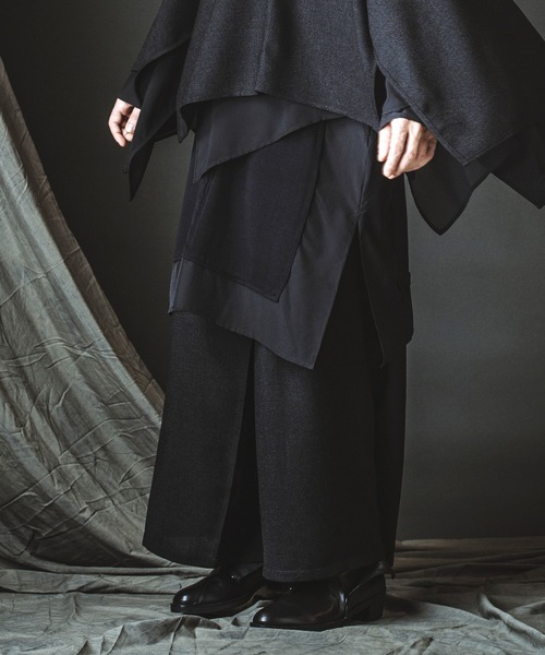 NO ID.(ノーアイディ)の「【NO ID.】Wide Wrap Trousers / ワイド ラップ トラウザーズ(その他パンツ・メンズ・ブラック/その他23・1/2)」の22枚目の写真