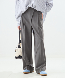 journal standard L'essage | LANAフロントラップパンツ(スラックス)