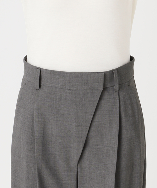 journal standard L'essage（ジャーナルスタンダードレサージュ）の「LANAフロントラップパンツ（スラックス・レディース・ブラウン/グレー・36/38）」の20枚目の写真