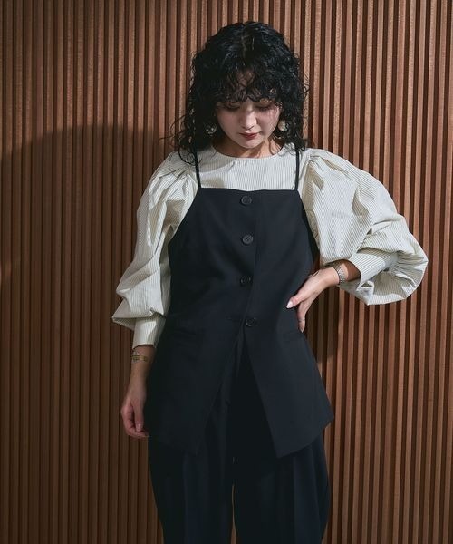 you企画】キャミソールジレ/643509（ベスト）｜JEANASIS（ジーナシス