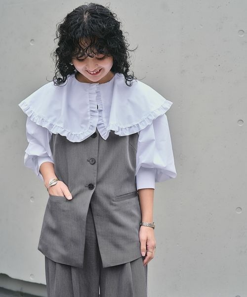 you企画】キャミソールジレ/643509（ベスト）｜JEANASIS（ジーナシス