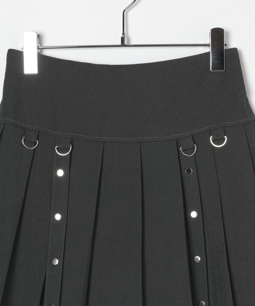 3.3 Field Trip （3.3フィールドトリップ）の「3.3 Field Trip／Dカンストラッププリーツスカート(インパン付き)（スカート・レディース・グレー/ブラック・FREE）」の21枚目の写真