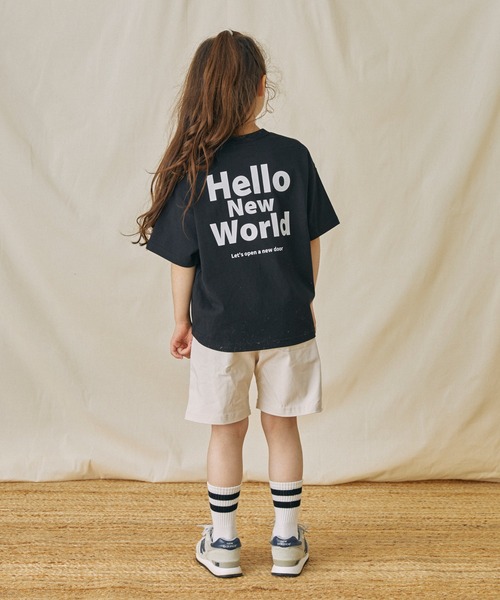 FOV(フォブ)の「フォブ Hello Tシャツ(Tシャツ/カットソー・キッズ・ブラック/サックスブルー/ホワイト・XL/L/M/S)」の14枚目の写真