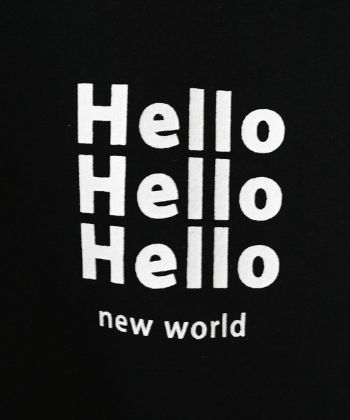FOV(フォブ)の「フォブ Hello Tシャツ(Tシャツ/カットソー・キッズ・ブラック/サックスブルー/ホワイト・XL/L/M/S)」の19枚目の写真