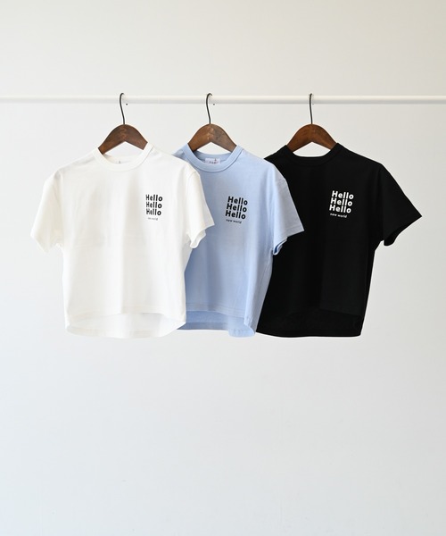 FOV(フォブ)の「フォブ Hello Tシャツ(Tシャツ/カットソー・キッズ・ブラック/サックスブルー/ホワイト・XL/L/M/S)」の21枚目の写真