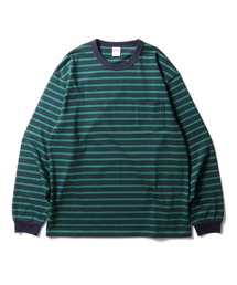 HOUSTON ボーダーロングTシャツ
