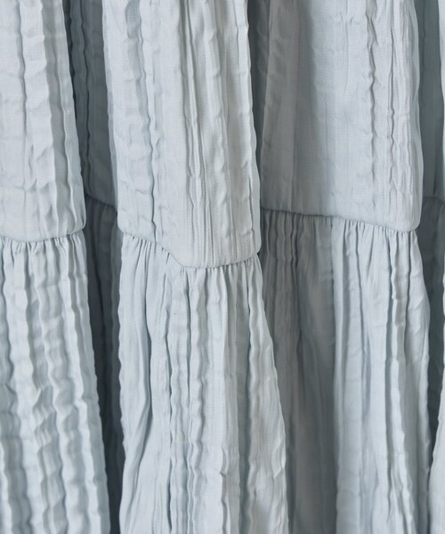 Jena espace merveilleux（ジェナ　エスパスメルヴェイユ）の「【WEB限定】クリンクルギャザースカート（スカート・レディース・ブラック/アイボリー/ピンク/ブルー・FREE）」の9枚目の写真