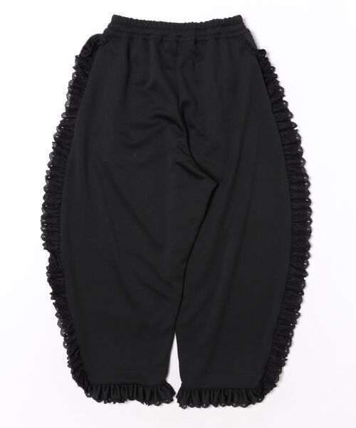 Vivienne Westwood（ヴィヴィアンウエストウッド）の「リサイクルポリエステルスムースレースフリルパンツ（その他パンツ・レディース・ブラック・FREE）」の2枚目の写真