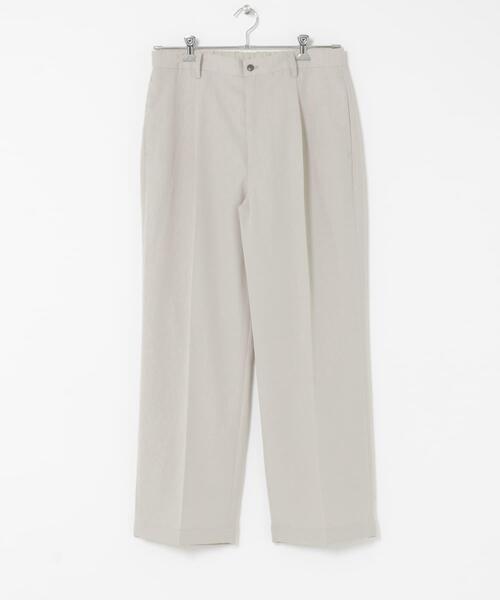 URBAN RESEARCH ROSSO MEN(アーバンリサーチロッソメン)の「『セットアップ対応』『防シワ/速乾』ドライイージーワイドスラックス(その他パンツ・メンズ・ベージュ系その他/ネイビー/ブラック/チャコールグレー・LARGE/MEDIUM)」の6枚目の写真