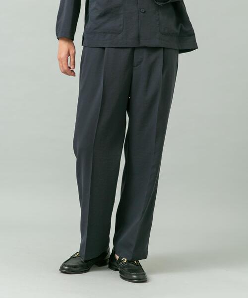 URBAN RESEARCH ROSSO MEN(アーバンリサーチロッソメン)の「『セットアップ対応』『防シワ/速乾』ドライイージーワイドスラックス(その他パンツ・メンズ・ベージュ系その他/ネイビー/ブラック/チャコールグレー・LARGE/MEDIUM)」の15枚目の写真