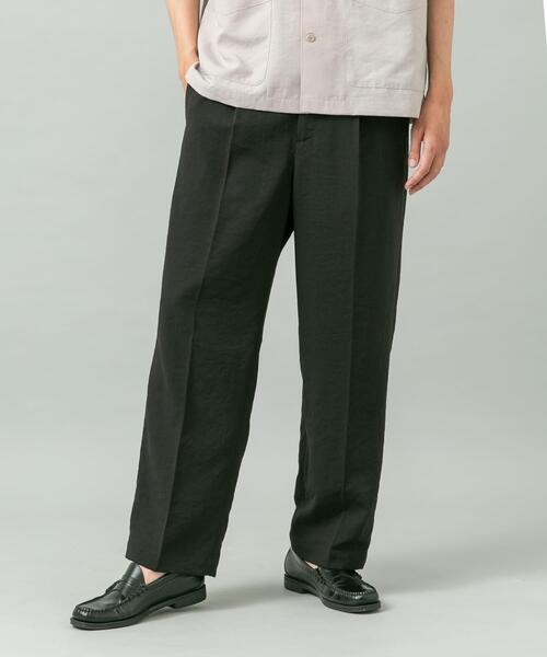 URBAN RESEARCH ROSSO MEN(アーバンリサーチロッソメン)の「『セットアップ対応』『防シワ/速乾』ドライイージーワイドスラックス(その他パンツ・メンズ・ベージュ系その他/ネイビー/ブラック/チャコールグレー・LARGE/MEDIUM)」の15枚目の写真
