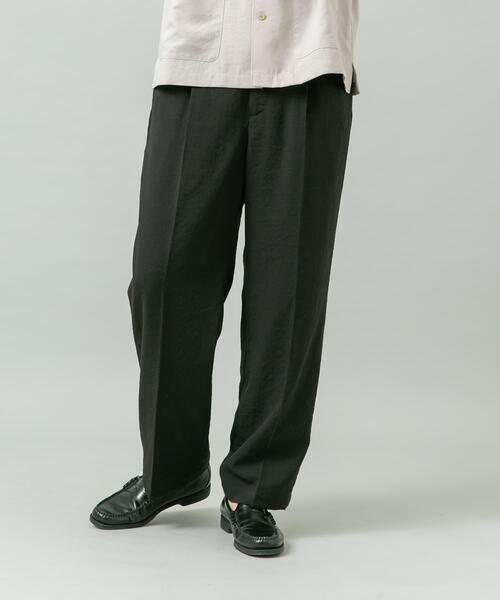 URBAN RESEARCH ROSSO MEN(アーバンリサーチロッソメン)の「『セットアップ対応』『防シワ/速乾』ドライイージーワイドスラックス(その他パンツ・メンズ・ベージュ系その他/ネイビー/ブラック/チャコールグレー・LARGE/MEDIUM)」の16枚目の写真