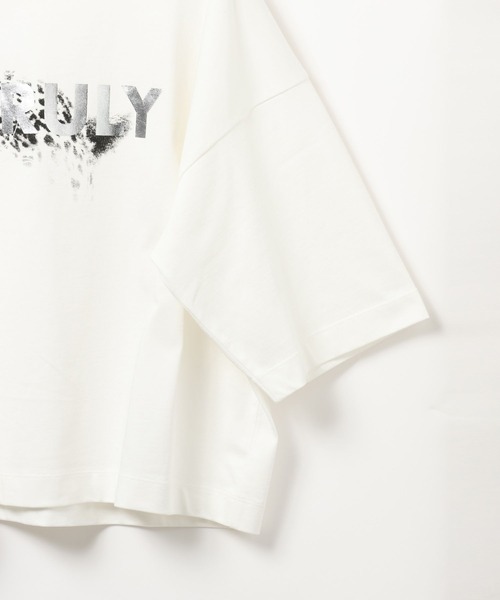 HEREIAM（ヘレイアム）の「【HEREIAM】UNRULY T（Tシャツ/カットソー・レディース・チャコール/オフホワイト・FREE）」の16枚目の写真