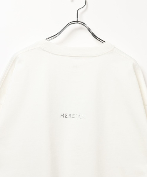 HEREIAM（ヘレイアム）の「【HEREIAM】UNRULY T（Tシャツ/カットソー・レディース・チャコール/オフホワイト・FREE）」の18枚目の写真