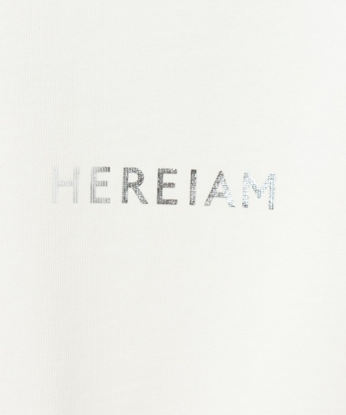 HEREIAM（ヘレイアム）の「【HEREIAM】UNRULY T（Tシャツ/カットソー・レディース・チャコール/オフホワイト・FREE）」の20枚目の写真