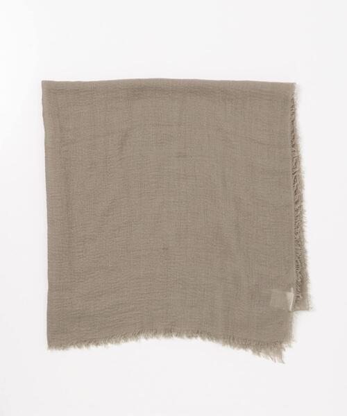 RODE SKO（ロデスコ）の「atelier brugge　SHRINK STOLE（ストール/ショール・レディース・ブルー系その他/ベージュ系その他/レッド・-）」の6枚目の写真