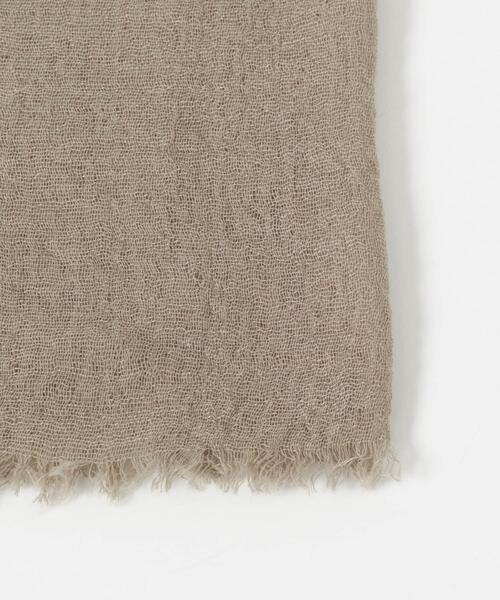 RODE SKO（ロデスコ）の「atelier brugge　SHRINK STOLE（ストール/ショール・レディース・ブルー系その他/ベージュ系その他/レッド・-）」の7枚目の写真