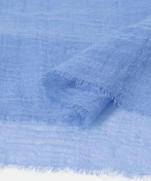 RODE SKO（ロデスコ）の「atelier brugge　SHRINK STOLE（ストール/ショール・レディース・ブルー系その他/ベージュ系その他/レッド・-）」の10枚目の写真