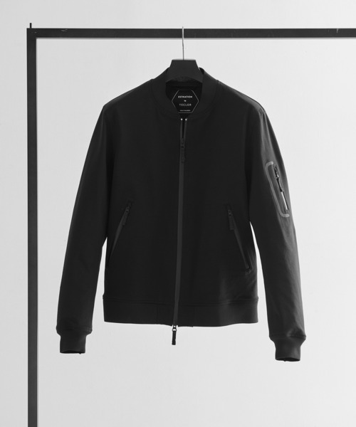 ESTNATION(エストネーション)の「ESTNATION / MA-1 ブルゾン<TECLOR>(ブルゾン・メンズ・ブラック・X-LARGE/LARGE/MEDIUM)」の2枚目の写真