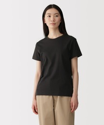 婦人 天竺編みクルーネック半袖Ｔシャツ
