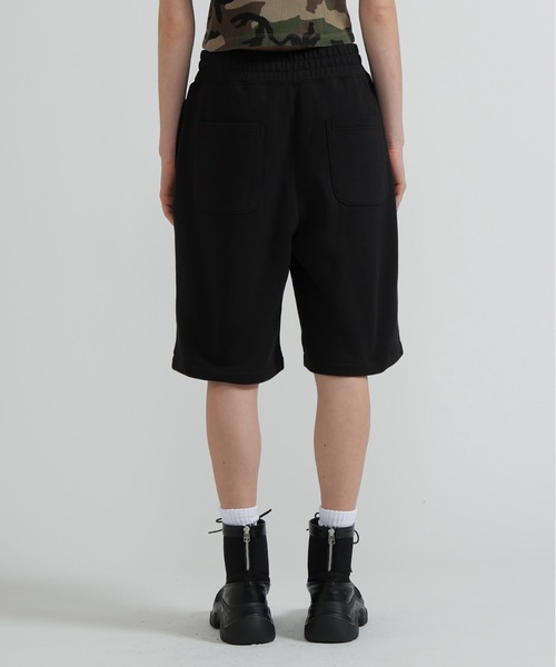 AVIREX(アヴィレックス)の「《直営店限定》VARSITY FLAG HARF PANTS(スウェットパンツ・レディース・オフホワイト/ブラック・M/S)」の7枚目の写真