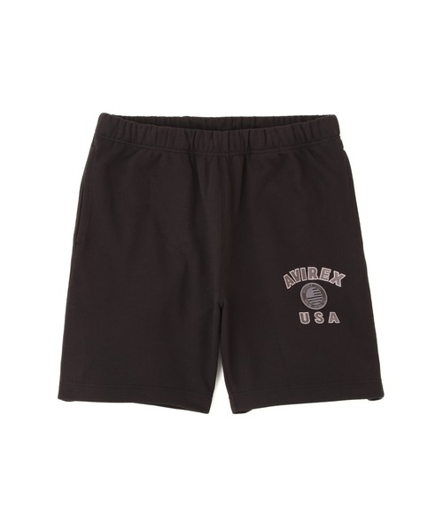 AVIREX(アヴィレックス)の「《直営店限定》VARSITY FLAG HARF PANTS(スウェットパンツ・レディース・オフホワイト/ブラック・M/S)」の18枚目の写真