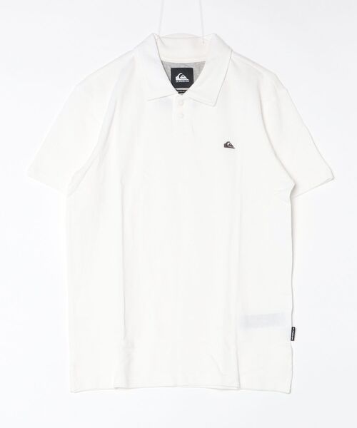 Quiksilver（クイックシルバー）の「クイックシルバー QUIKSILVER MW PIQUE POLO（ポロシャツ・メンズ・ブラック/ホワイト・S/M/L）」の9枚目の写真