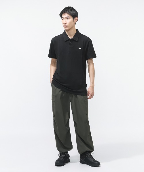 Quiksilver（クイックシルバー）の「クイックシルバー QUIKSILVER MW PIQUE POLO（ポロシャツ・メンズ・ブラック/ホワイト・S/M/L）」の5枚目の写真