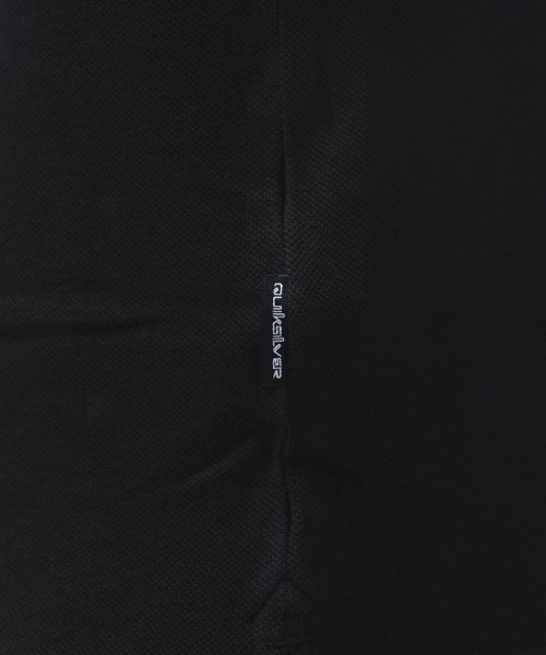 Quiksilver（クイックシルバー）の「クイックシルバー QUIKSILVER MW PIQUE POLO（ポロシャツ・メンズ・ブラック/ホワイト・S/M/L）」の8枚目の写真