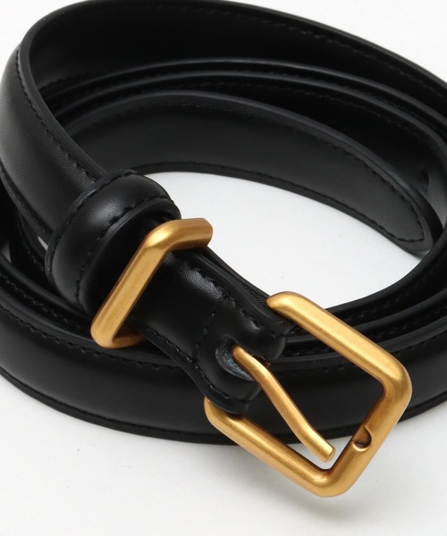 ANAP（アナップ）の「レザーデザイン 細ベルト（ベルト・レディース・ブラウン/ベージュ/ブラック・F）」の12枚目の写真