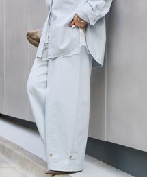 RIVE DROITE | 【セットアップ着用可能】ガーメントダイコットンツイルパンツ(その他パンツ)