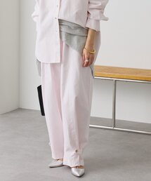 【セットアップ対応可能】ガーメントダイコットンツイルパンツ