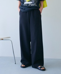 CROSS FUNCTION（クロスファンクション）の「《ストレッチ》エブ楽 スウェットワイドパンツ【CROSS FUNCTION/クロスファンクション】（スウェットパンツ）」