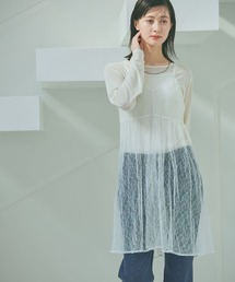 LAKOLE | 刺繍レースミニワンピース / 663174(ワンピース)