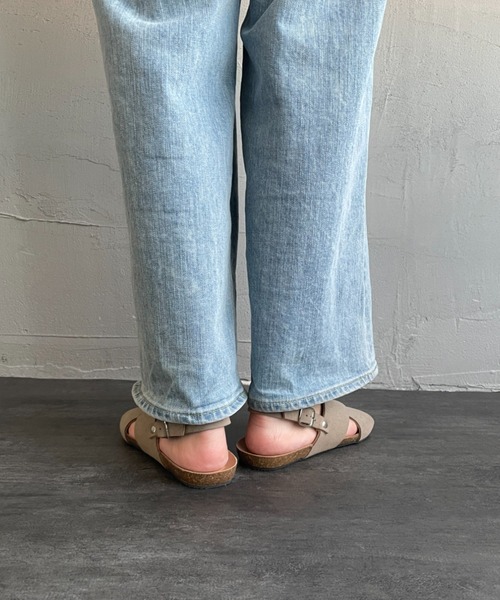 PLAKTON（プラクトン）の「【WEB先行予約】[PLAKTON/プラクトン] 別注 バックベルトサンダル（サンダル・レディース・ブラック/ベージュ・38/37/36）」の13枚目の写真