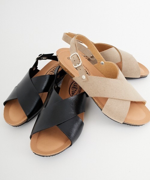PLAKTON（プラクトン）の「【WEB先行予約】[PLAKTON/プラクトン] 別注 バックベルトサンダル（サンダル・レディース・ブラック/ベージュ・38/37/36）」の17枚目の写真