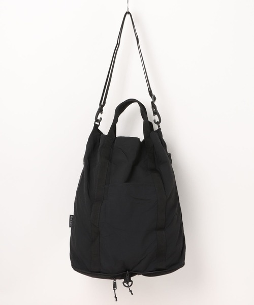 Gramicci（グラミチ）の「【GRAMICCI】NYLON PACKABLE TOTE（トートバッグ・メンズ・ブラック・FREE）」の7枚目の写真