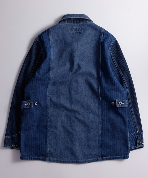FDMTL（ファンダメンタル）の「FDMTL/ファンダメンタル/JK31U COVERALL JACKET 3YR WASH（カバーオール・メンズ・インディゴブルー・4/3/2）」の10枚目の写真