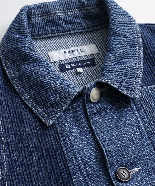 FDMTL（ファンダメンタル）の「FDMTL/ファンダメンタル/JK31U COVERALL JACKET 3YR WASH（カバーオール・メンズ・インディゴブルー・4/3/2）」の12枚目の写真