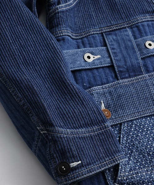 FDMTL（ファンダメンタル）の「FDMTL/ファンダメンタル/JK31U COVERALL JACKET 3YR WASH（カバーオール・メンズ・インディゴブルー・4/3/2）」の8枚目の写真