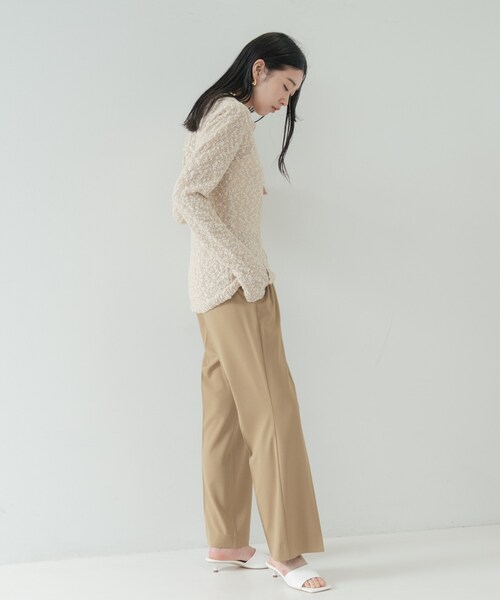 GALLEST（ギャレスト）の「ブークレポロニット（ニット/セーター・レディース・ライトグレー系8/ライトグリーン系/ベージュ系その他7・38）」の10枚目の写真