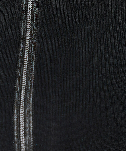 Gabardine K.T(ギャバジンケーティー)の「シャイニーシアーヤーン シアーロングカーデ(カーディガン/ボレロ・レディース・ダークブラウン/ブラック・9号)」の19枚目の写真